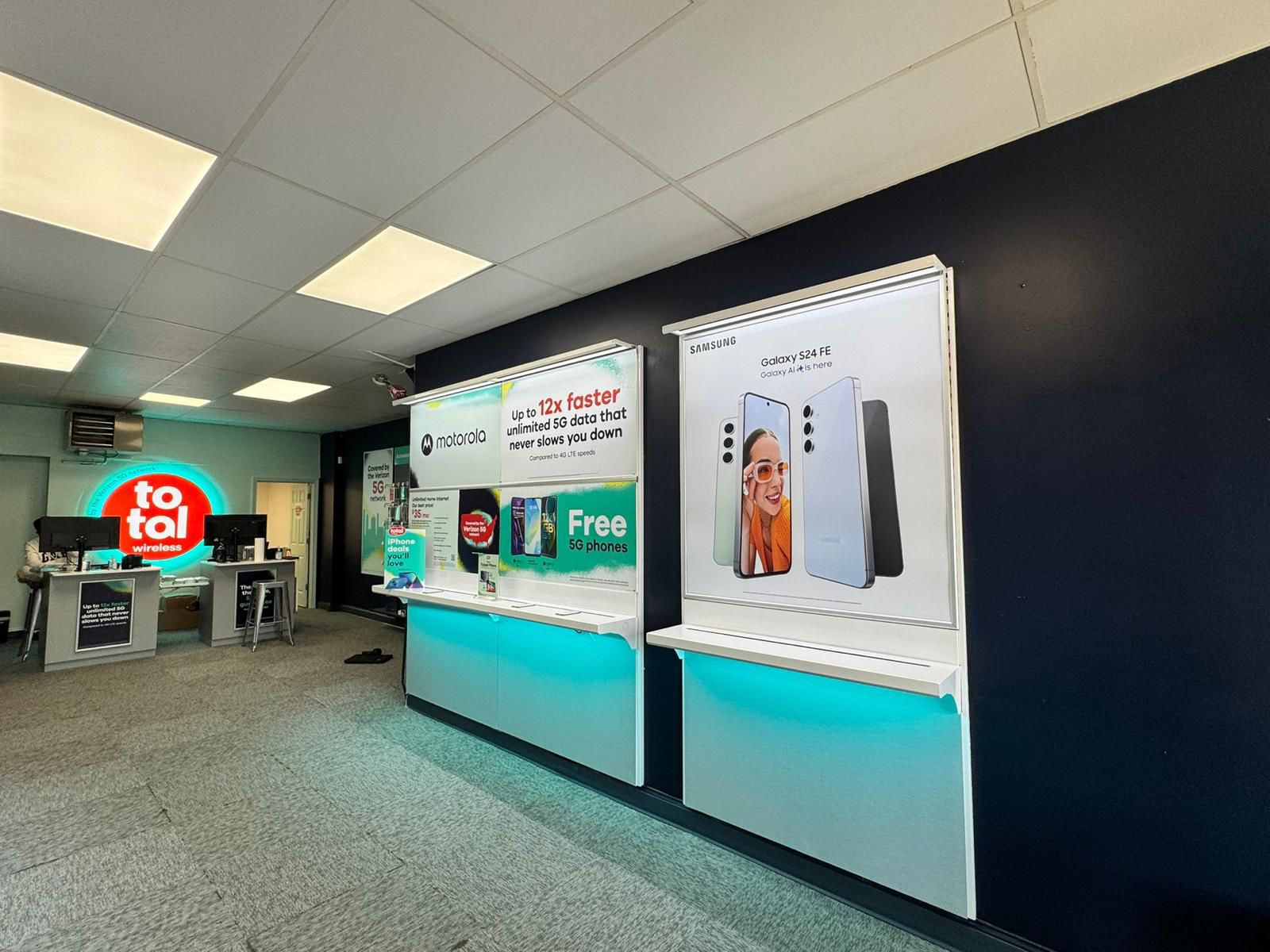 NovaTech Store Interior